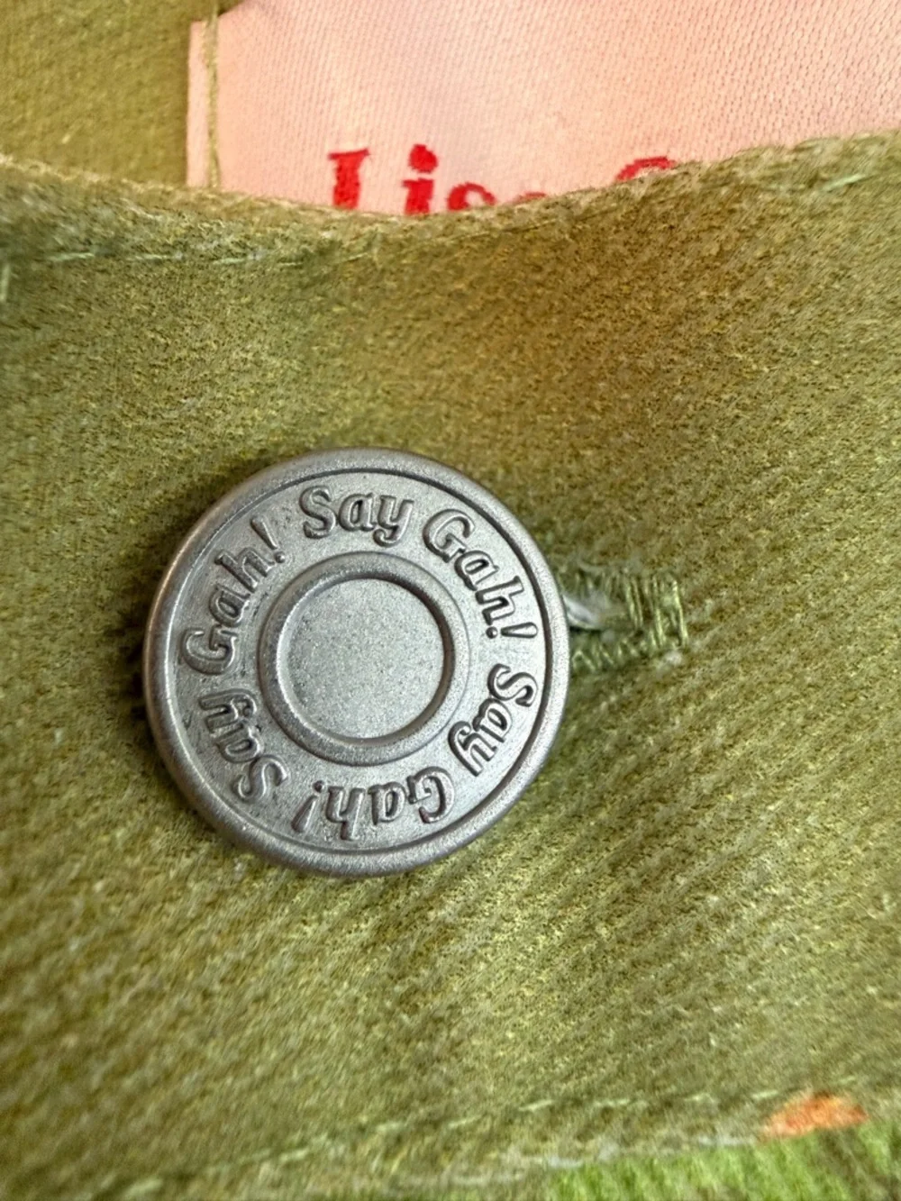 Lisa Says Gah Robyn Yin Yang Floral High Waist Straight Leg Pants Jeans. Sz 27 - Picture 10 of 11